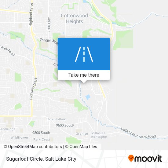 Sugarloaf Circle map