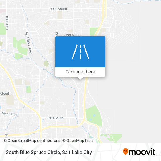 Mapa de South Blue Spruce Circle