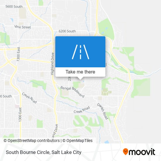 South Bourne Circle map