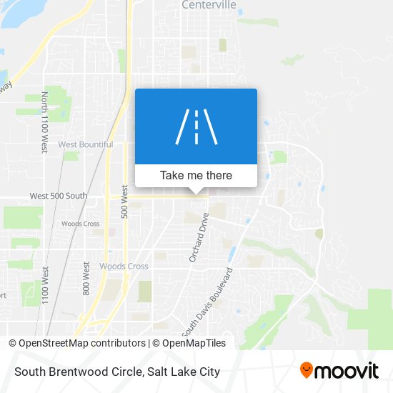 South Brentwood Circle map