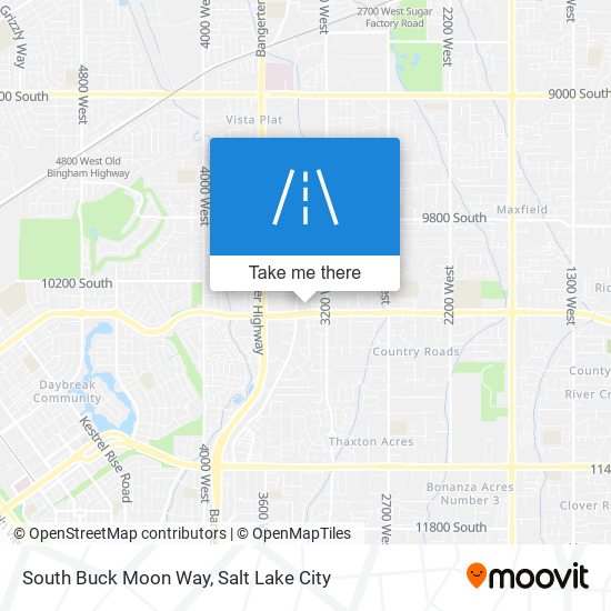 Mapa de South Buck Moon Way