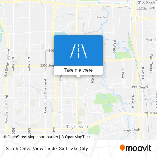 South Calvo View Circle map
