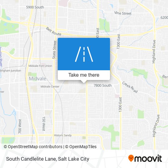 Mapa de South Candlelite Lane