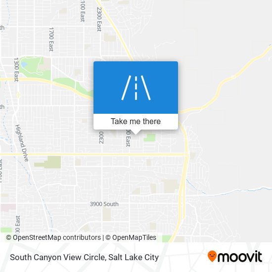 Mapa de South Canyon View Circle