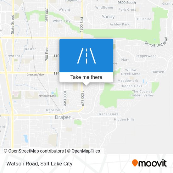 Watson Road map