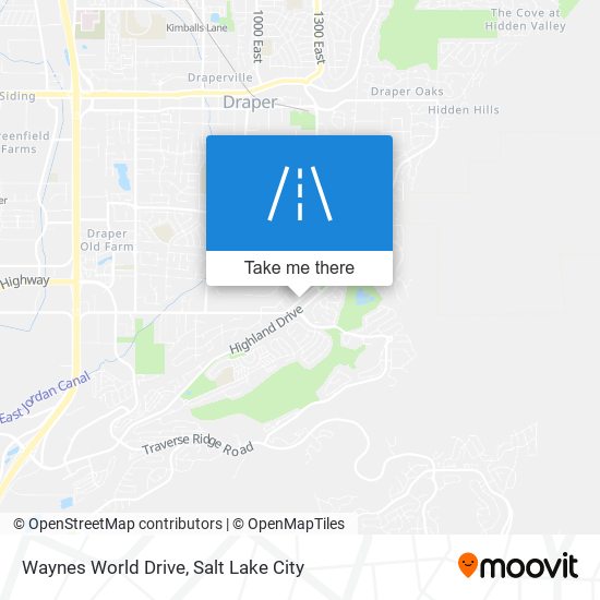 Waynes World Drive map