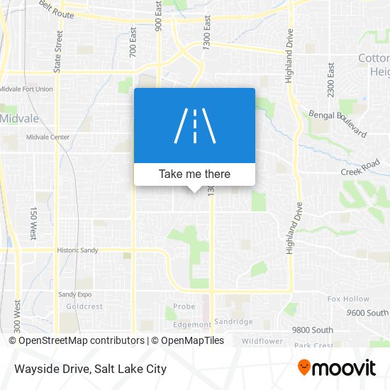 Wayside Drive map