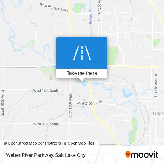 Weber River Parkway map