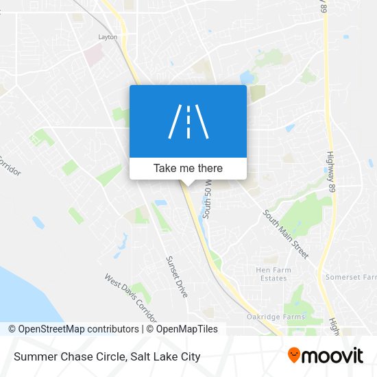 Mapa de Summer Chase Circle