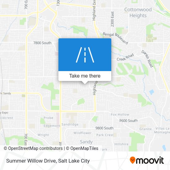 Mapa de Summer Willow Drive