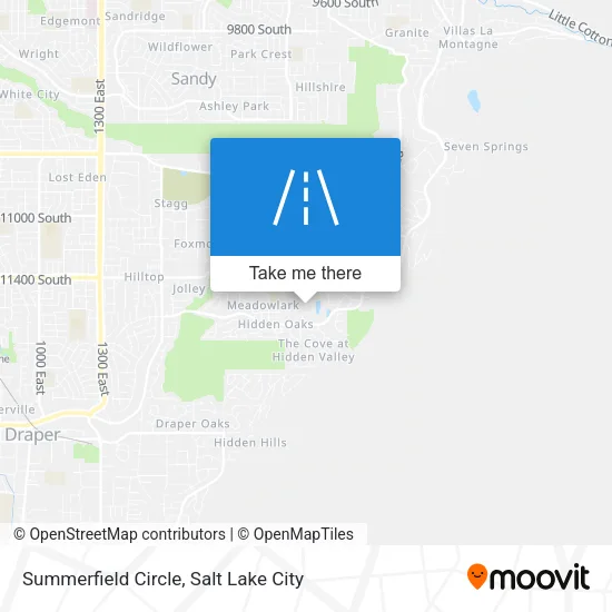 Summerfield Circle map