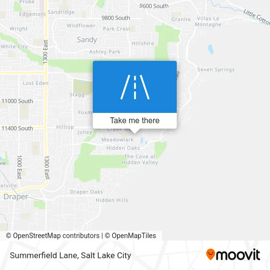 Summerfield Lane map