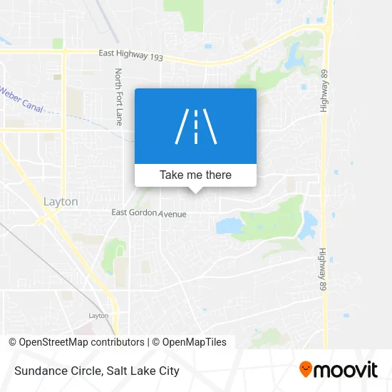 Sundance Circle map