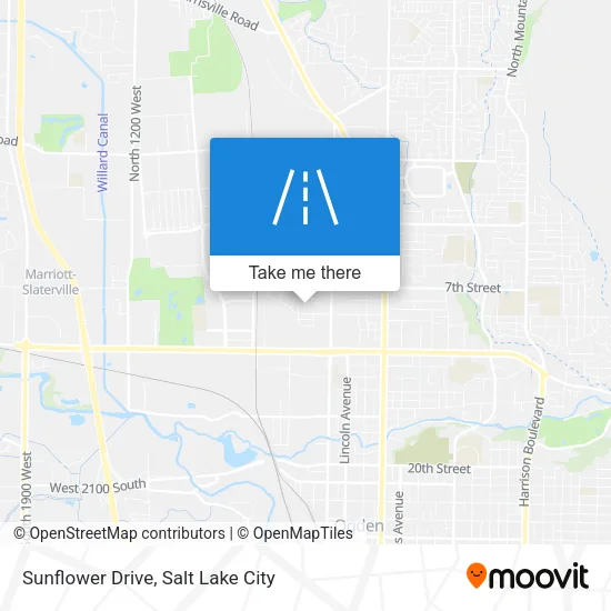 Sunflower Drive map