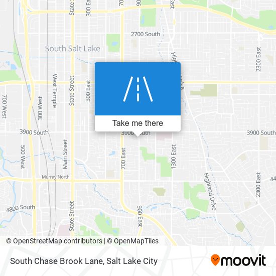 Mapa de South Chase Brook Lane