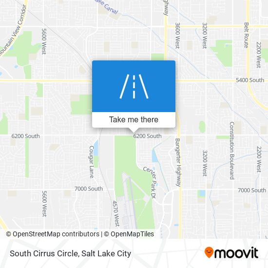 Mapa de South Cirrus Circle