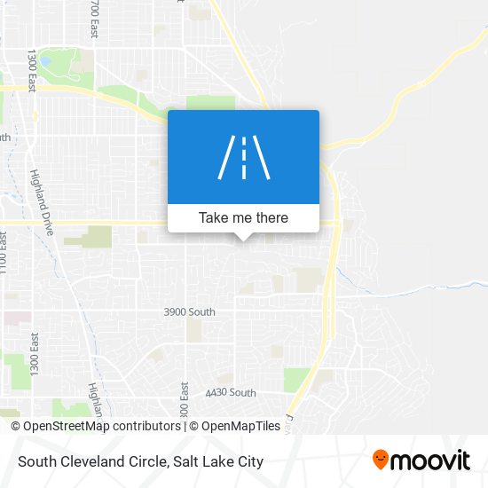 Mapa de South Cleveland Circle