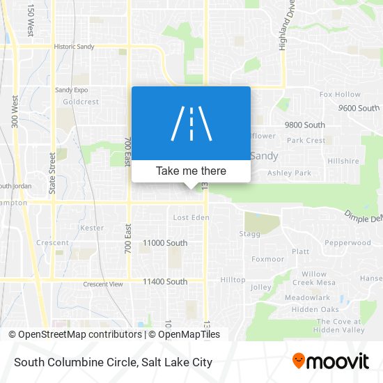 Mapa de South Columbine Circle