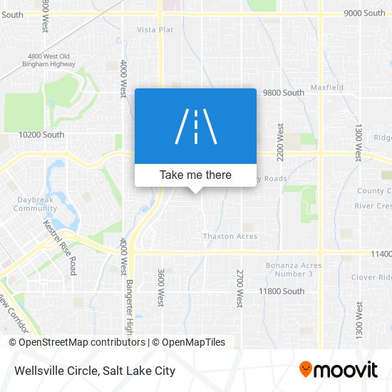 Wellsville Circle map