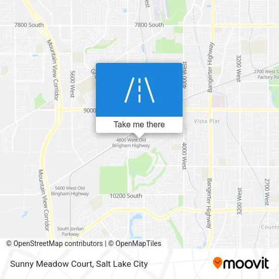 Sunny Meadow Court map