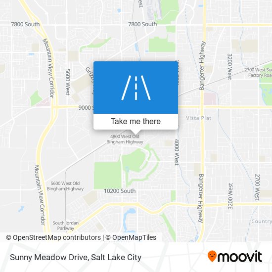 Sunny Meadow Drive map