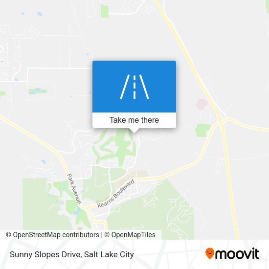Sunny Slopes Drive map