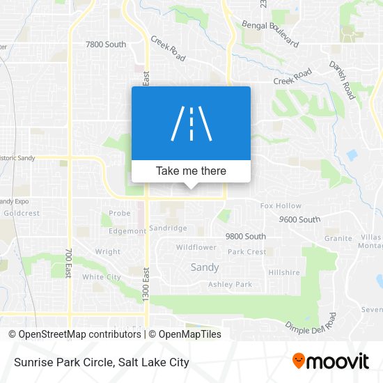 Sunrise Park Circle map