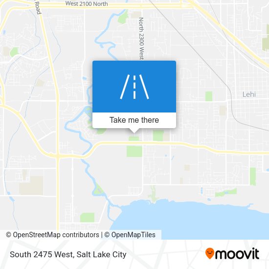 Mapa de South 2475 West
