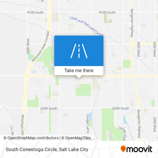 Mapa de South Conestoga Circle