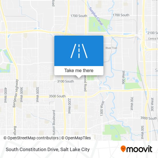 Mapa de South Constitution Drive