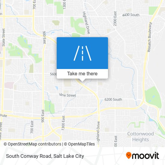 Mapa de South Conway Road