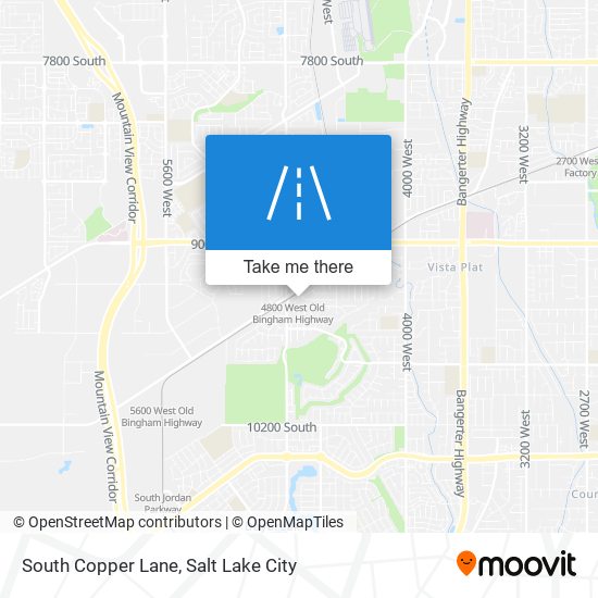 Mapa de South Copper Lane