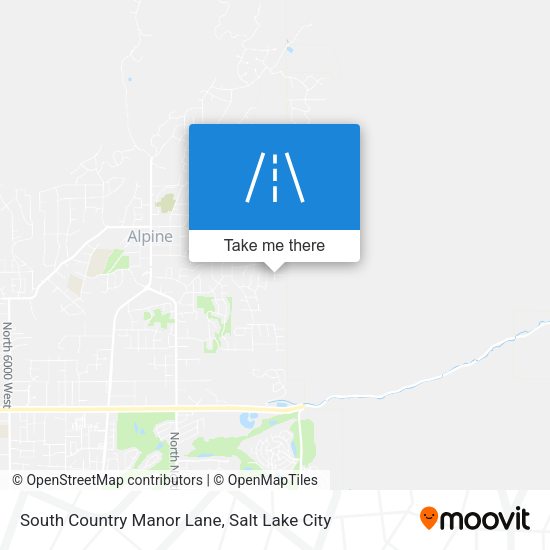 South Country Manor Lane map