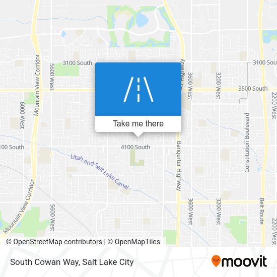 South Cowan Way map