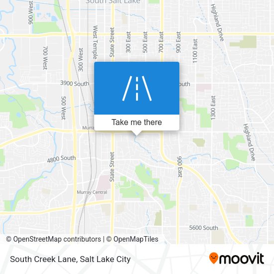 South Creek Lane map