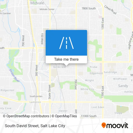 South David Street map