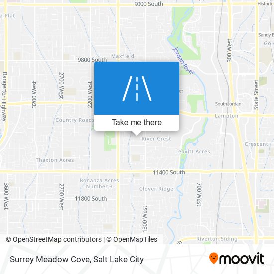 Surrey Meadow Cove map