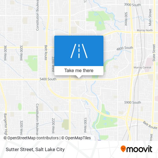 Sutter Street map