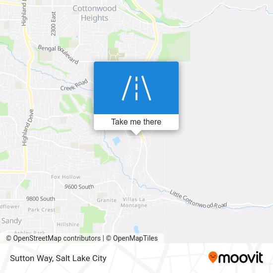 Mapa de Sutton Way