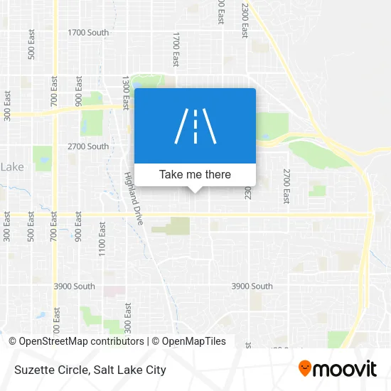 Suzette Circle map