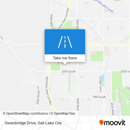 Swanbridge Drive map