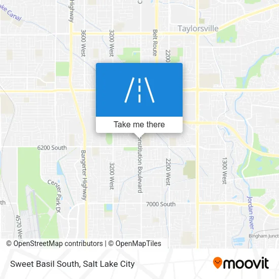 Sweet Basil South map
