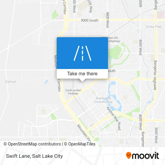 Swift Lane map