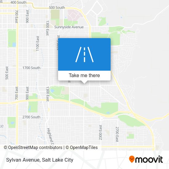 Mapa de Sylvan Avenue