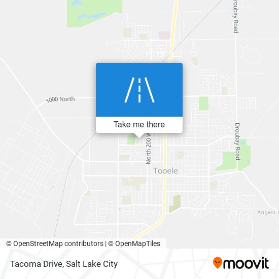 Tacoma Drive map