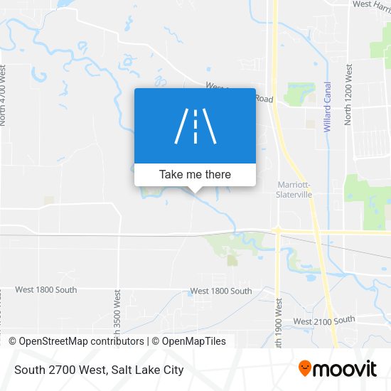 South 2700 West map