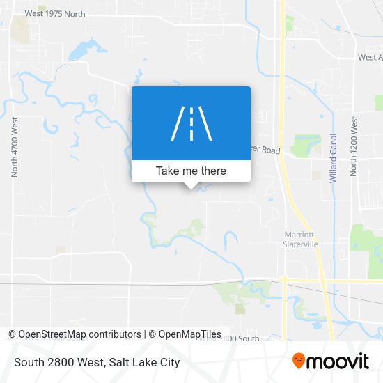 Mapa de South 2800 West