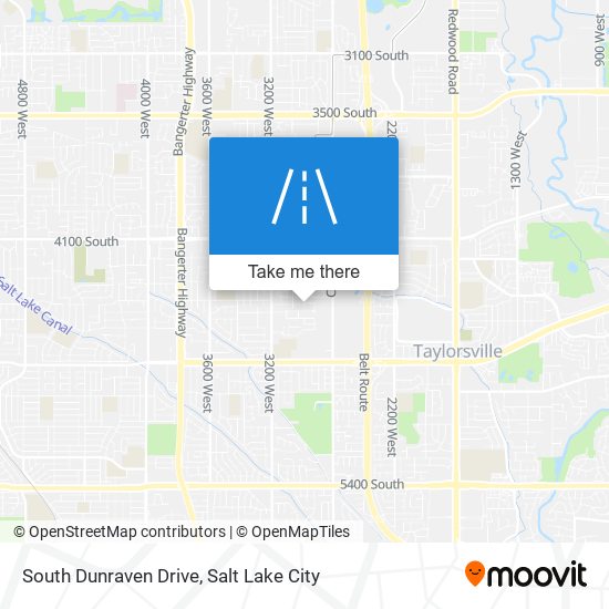 South Dunraven Drive map