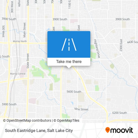 South Eastridge Lane map