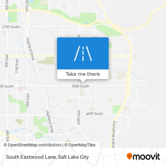 South Eastwood Lane map